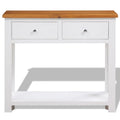 Solid Oak Wood Console Table O300251