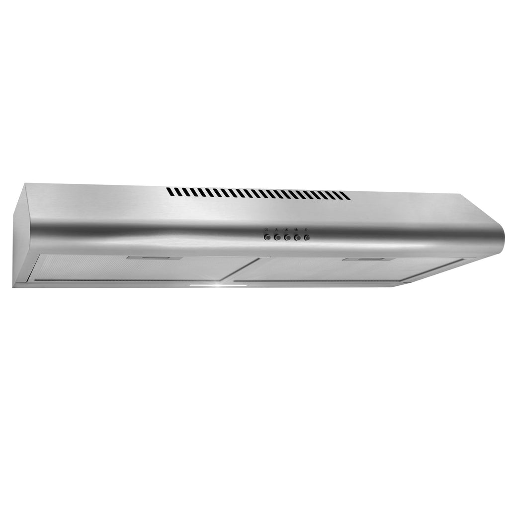 30 in. Under Cabinet Range Hood with LED Lights, Stainless Steel L136547