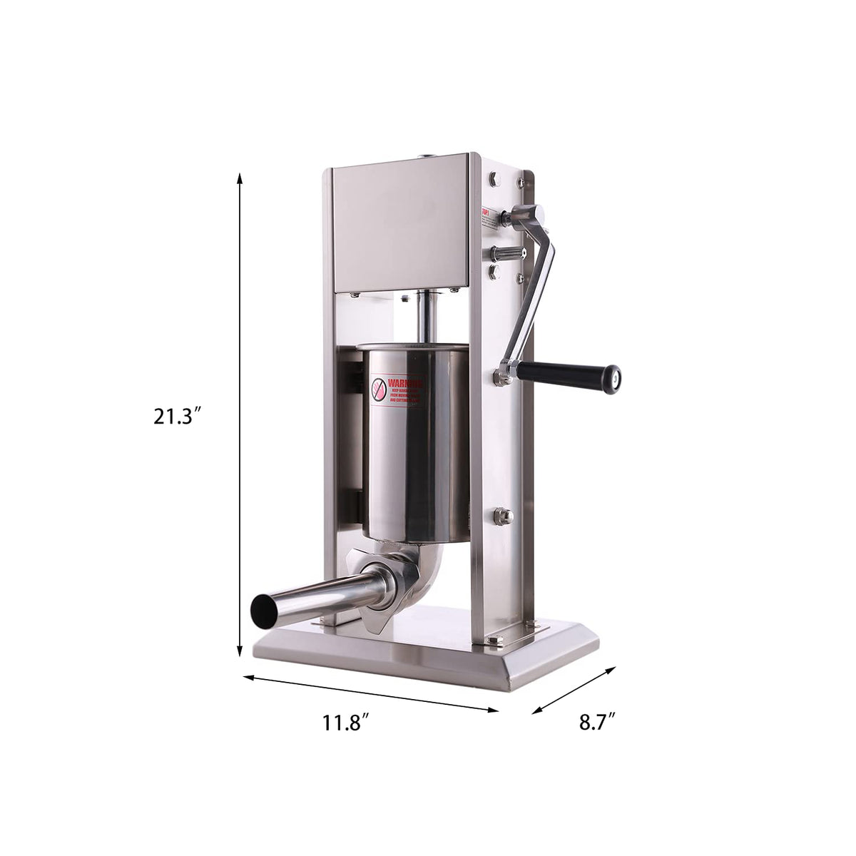 Stainless Steel Sausage Stuffer and Meat Mixer Q5953