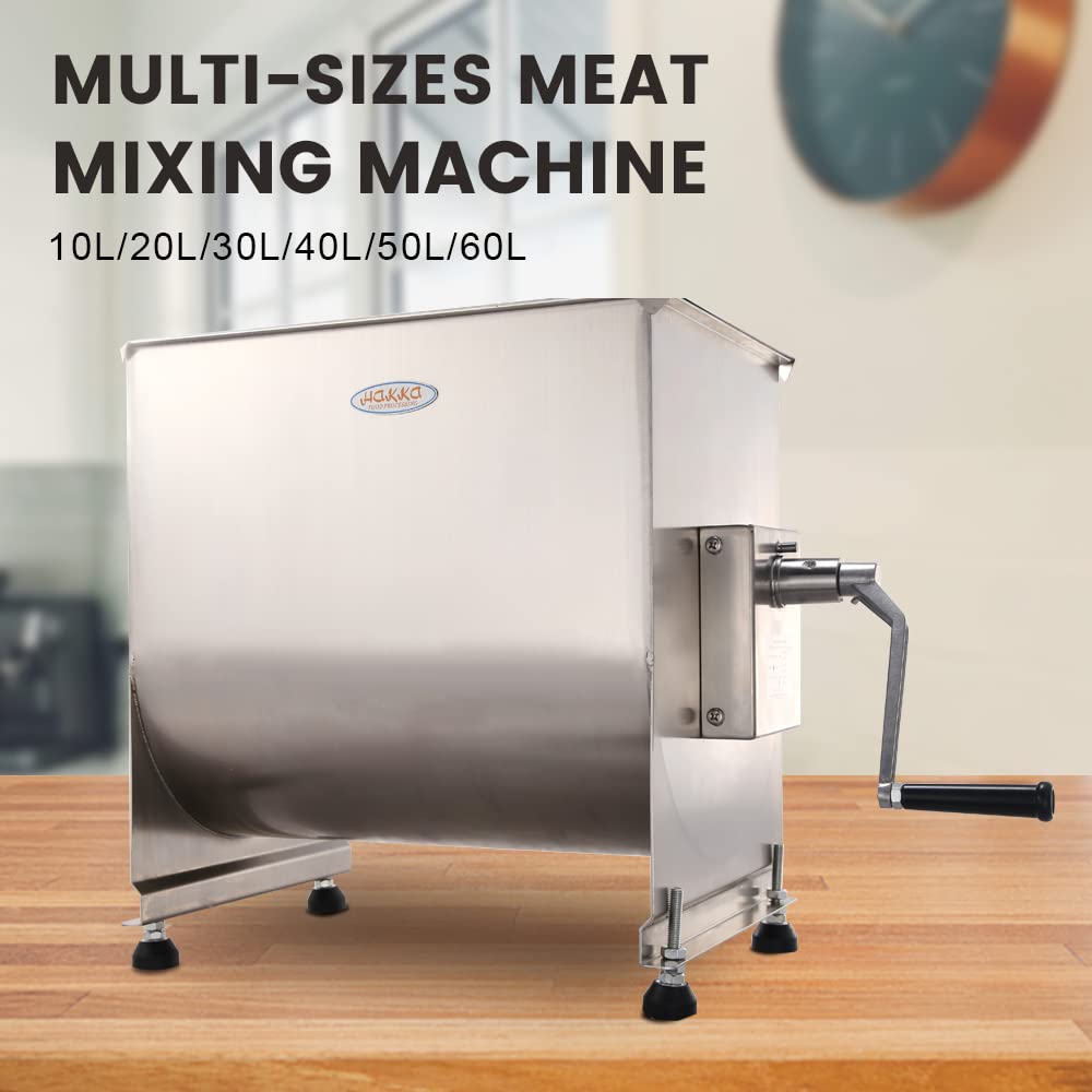 Stainless Steel Sausage Stuffer and Meat Mixer Q5953