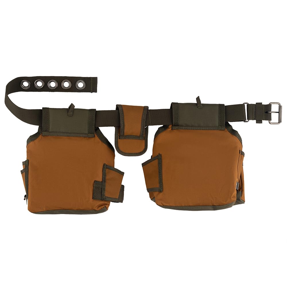 Brown Two Bag Tool Belt O603