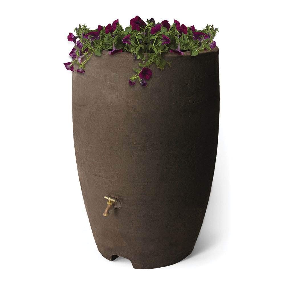 50 Gallon Plastic Rain Barrel 2 Pack R246732