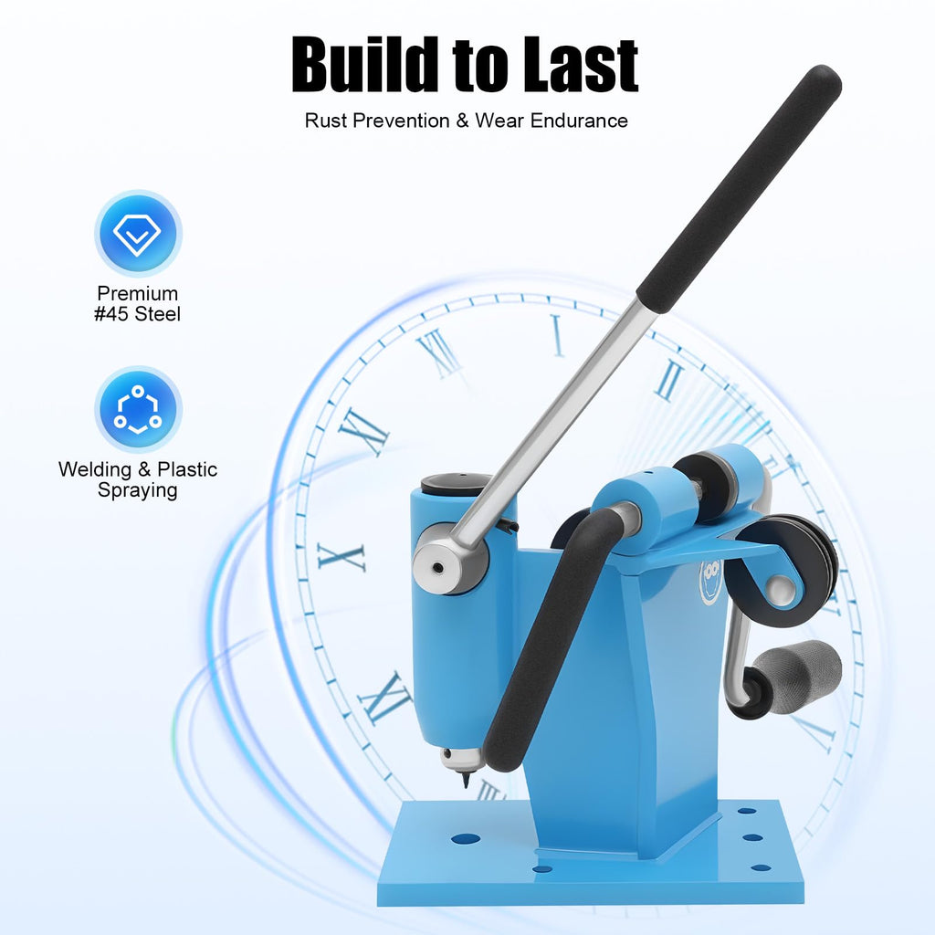 Heavy Duty 2 in 1 Chain Breaker & Riveter Tool with 3 Punches & 2 Connectors D372