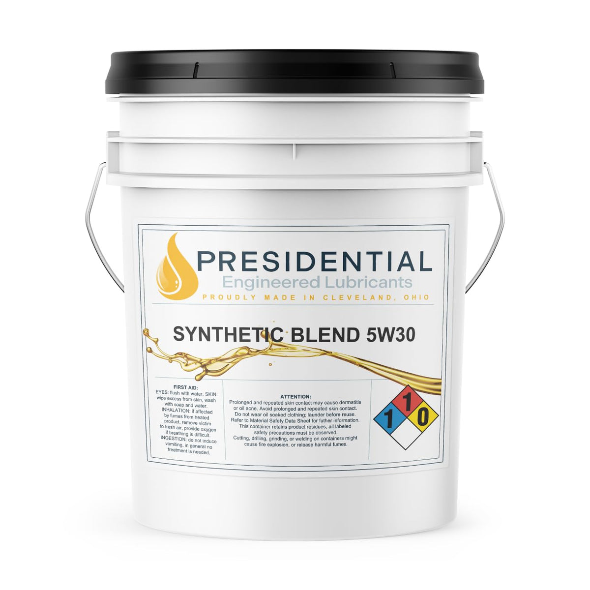 5W30 Synthetic Blend Motor Oil 5 Gallon O714211