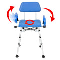 Swivel Shower Chair with Padded Seat, Back & Arms S565