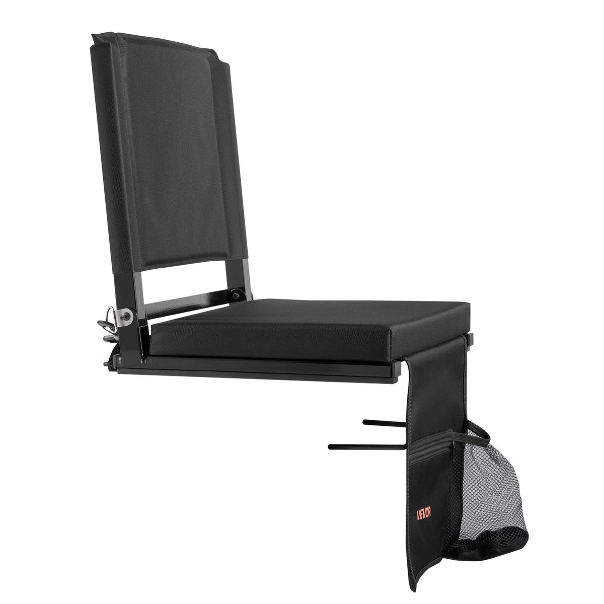 Folding Bleacher Seat with Back Support and Cushion K959575