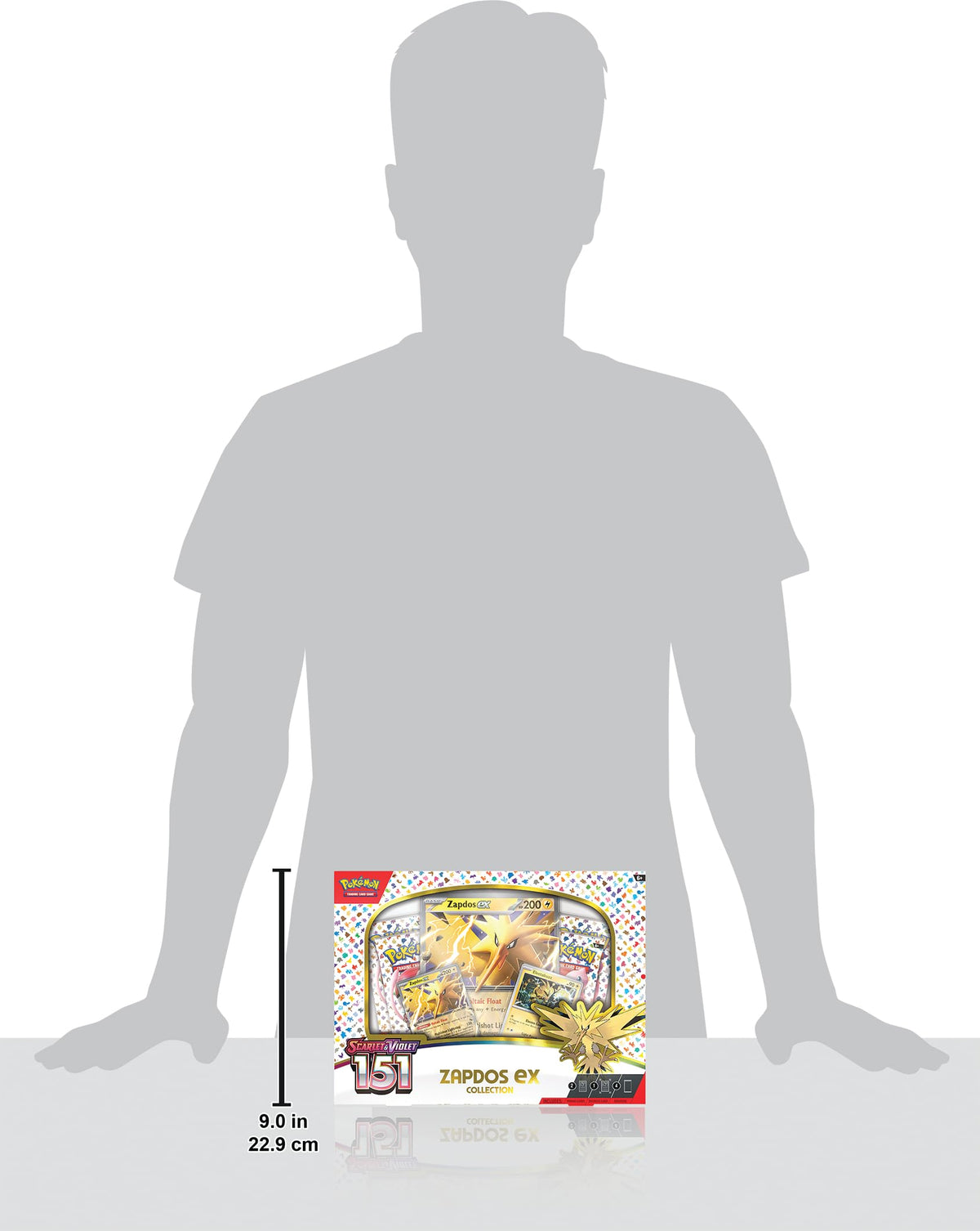 Pokemon TCG 151 Zapdos Ex Box L21534