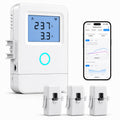 WiFi Home Energy Monitor with 3 80A CT Clamps Z725742