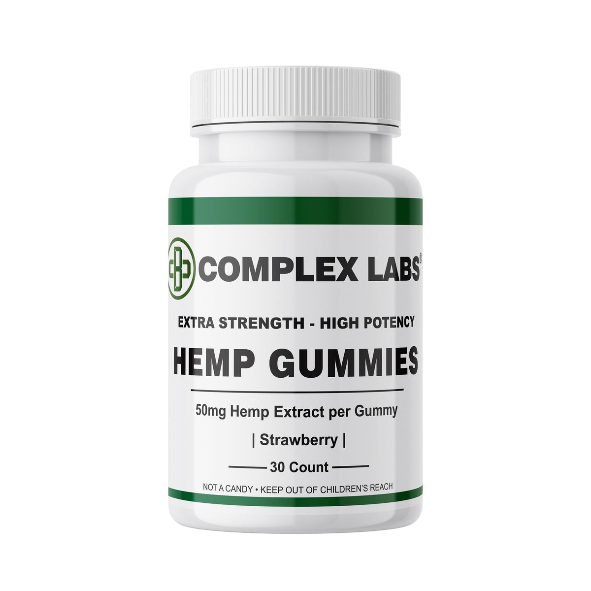 Hemp Gummies 50mg Strawberry Flavor C96591