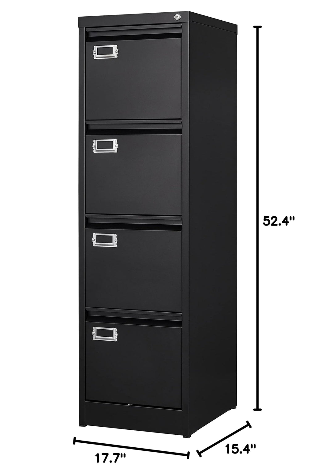 4 Drawer Lock Metal Vertical File Cabinet S2240