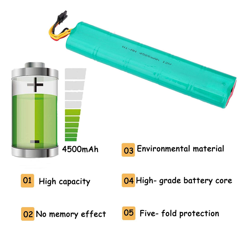 12V Ni-MH Rechargeable Vacuum Cleaner Battery Pack A795