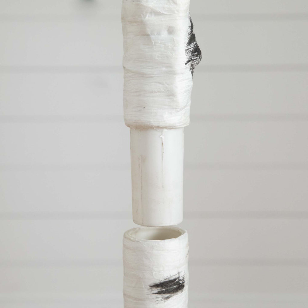 7-FT Pre-lit Artificial White Birch Tree with LED Lights A90240