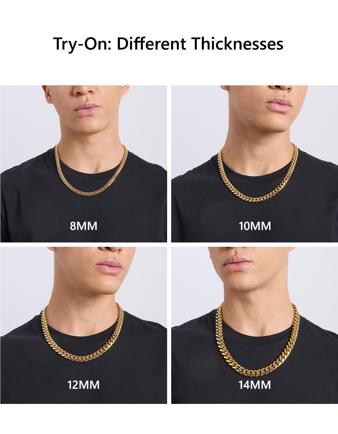 Cuban Link Chain U3008