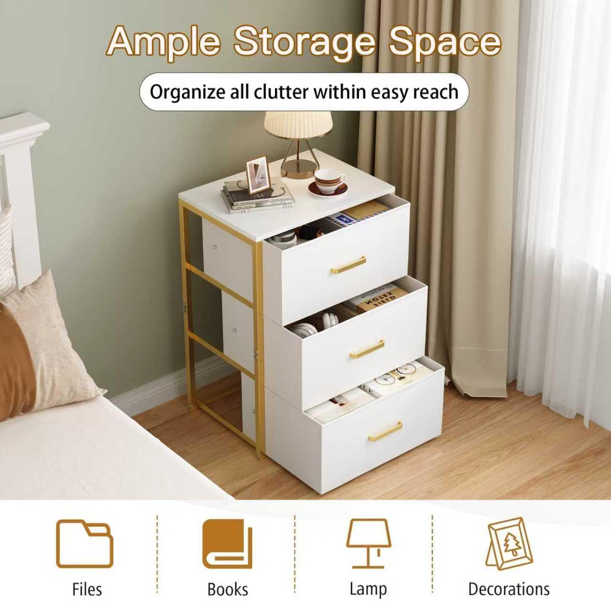 3 Fabric Drawers Q204762