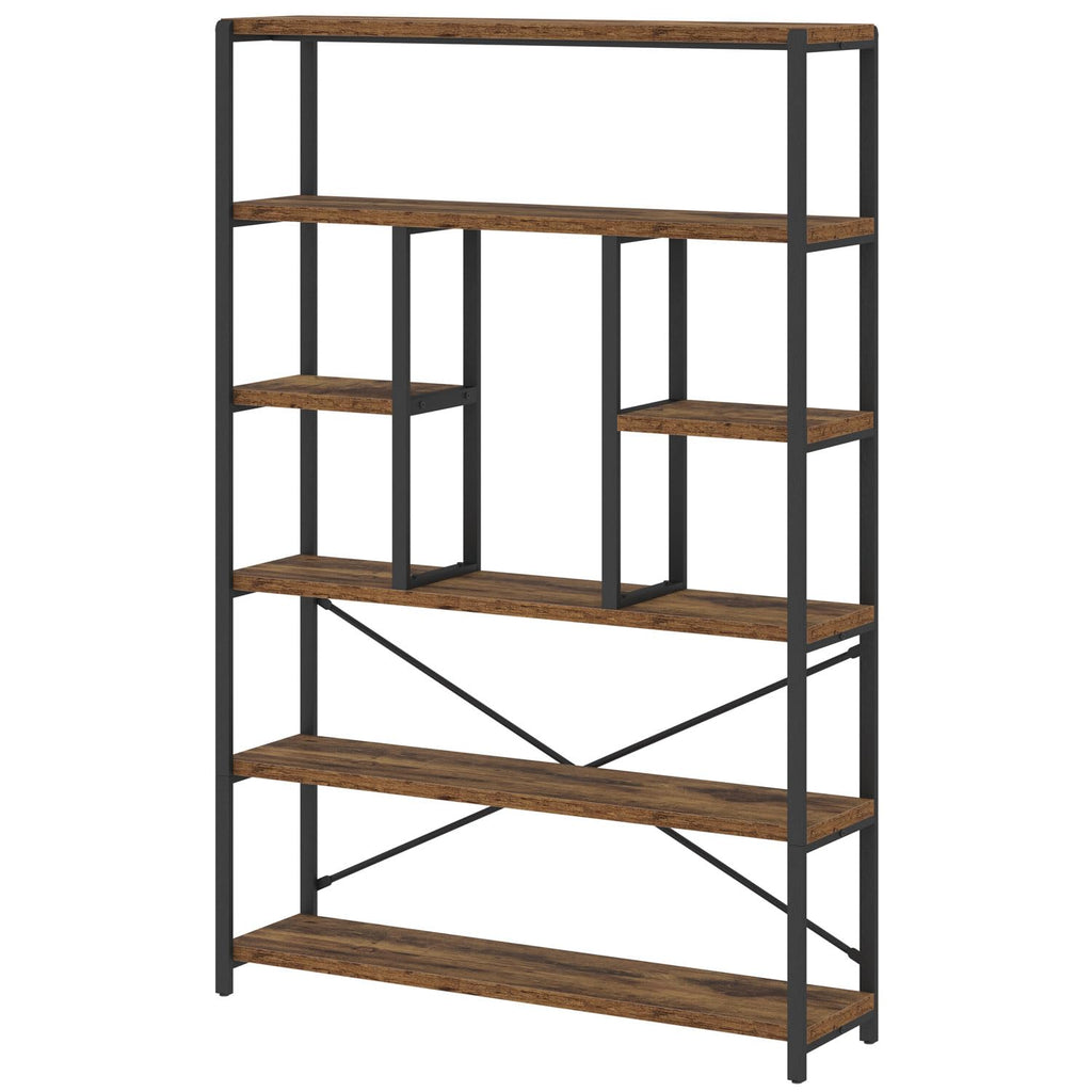 6 Tier Industrial Bookshelf U67745