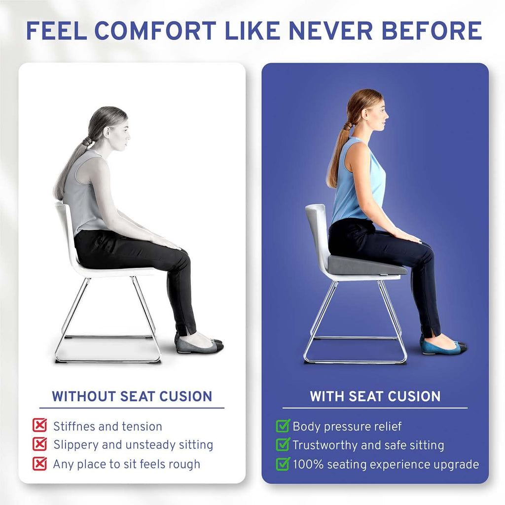 Memory Foam Wedge Seat Cushion V178
