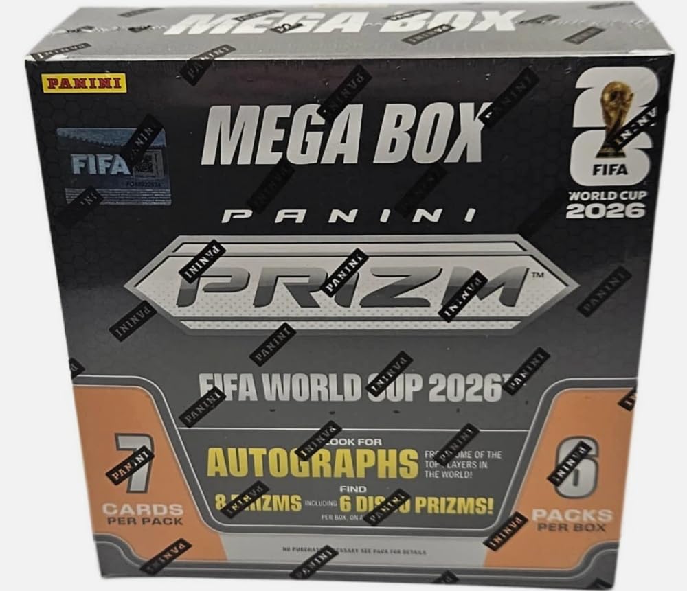 2026 Prizm FIFA World Cup Soccer Mega Box 42 Cards I225