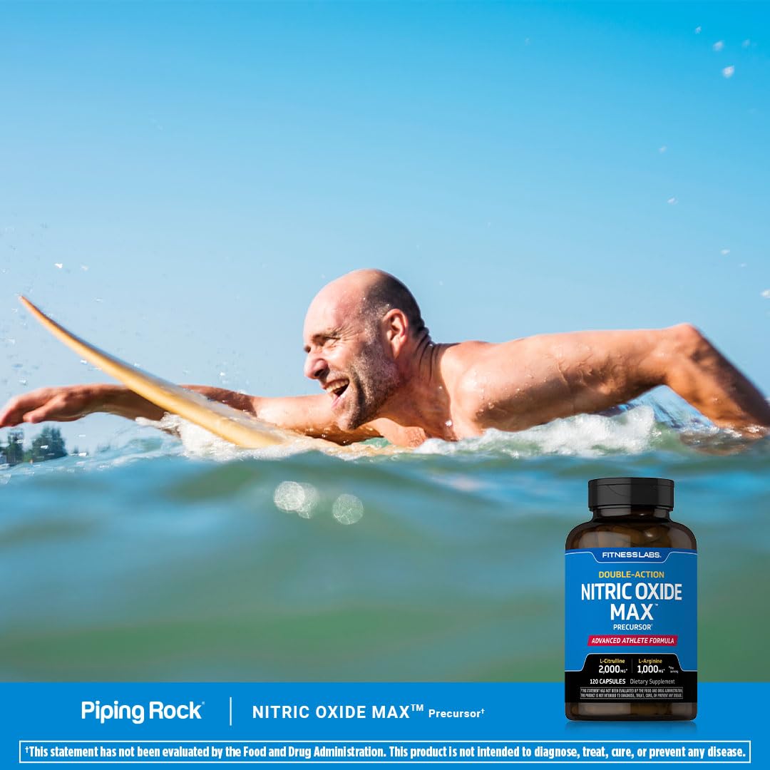 3000mg 120 Capsules Nitric Oxide Supplement with L Arginine and L Citrulline Q910