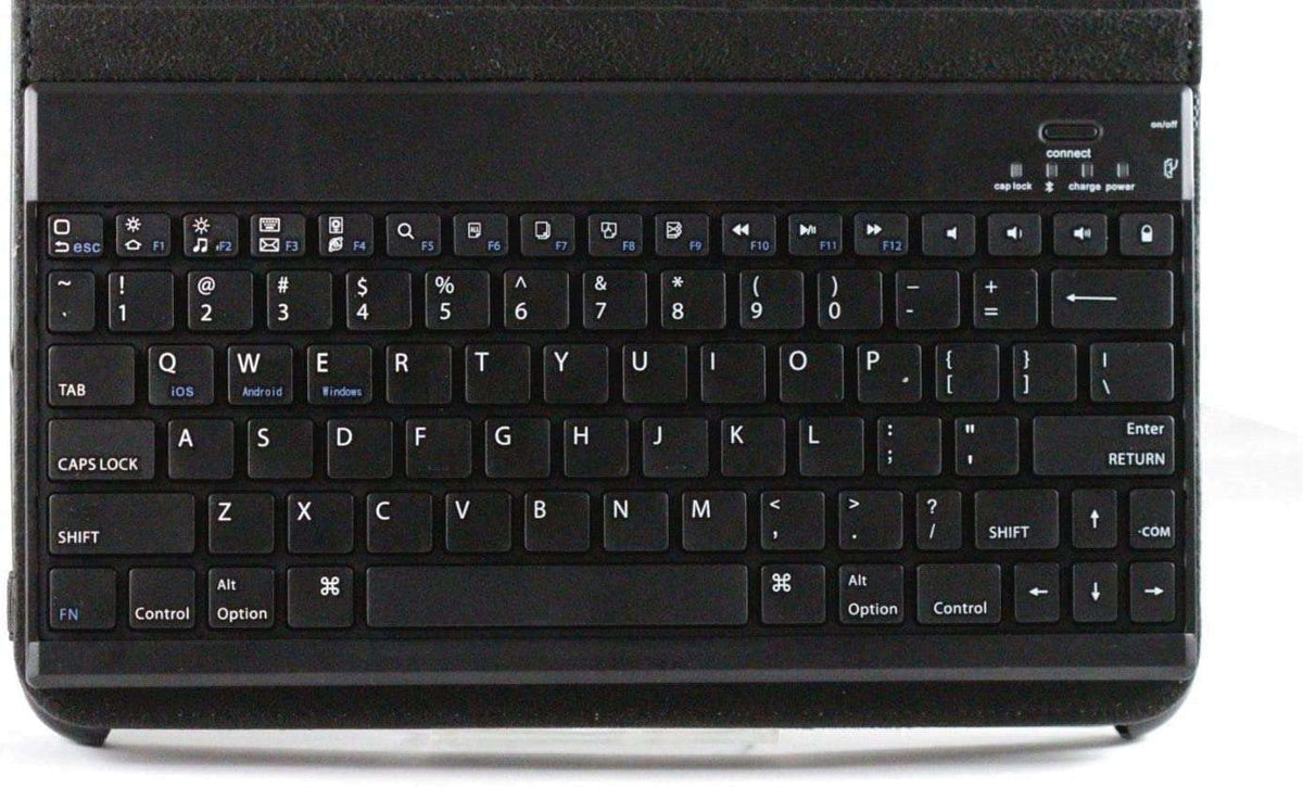 Folding Leather Folio Case Cover & Stand with Removable Keyboard Q241303
