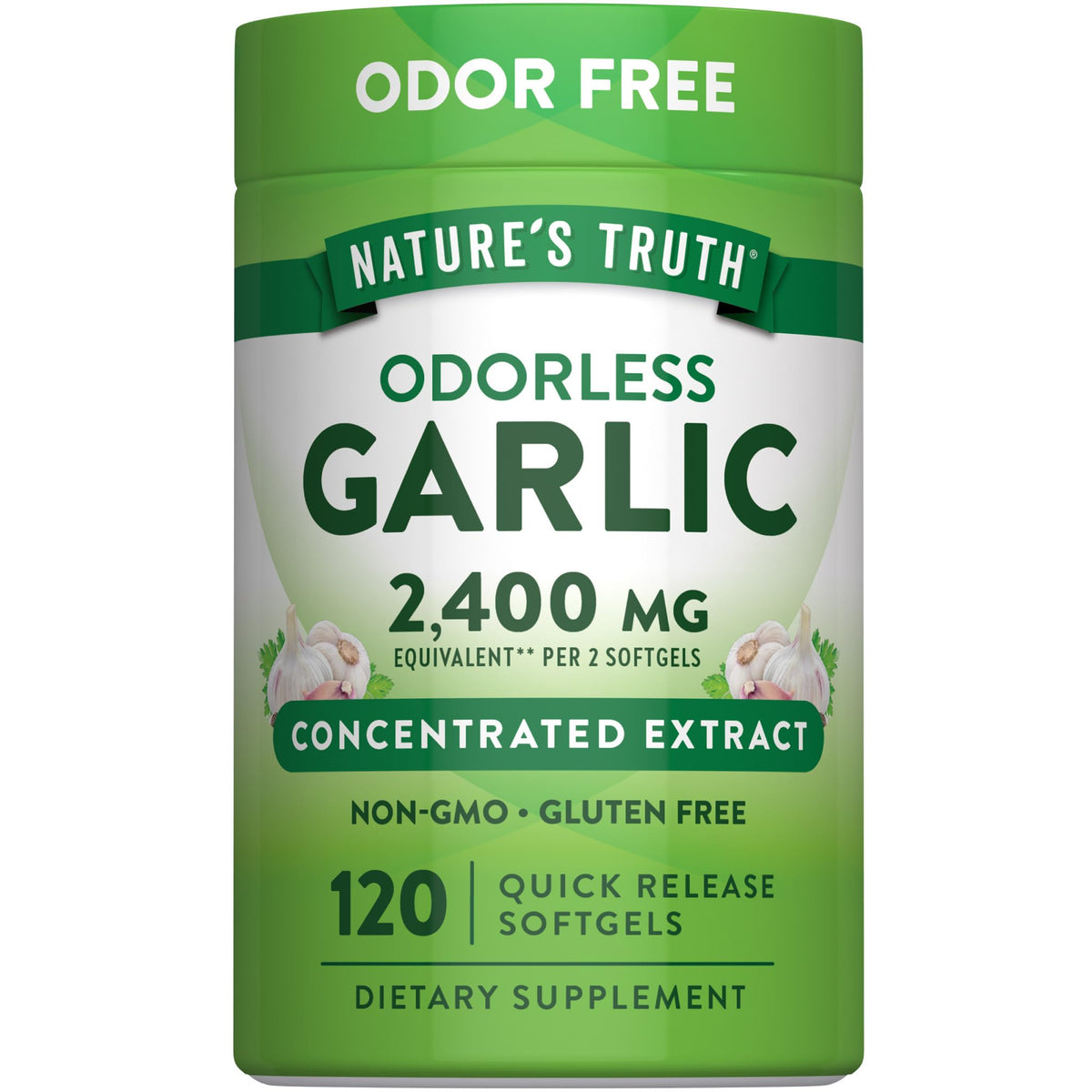 Odorless Garlic 120 Softgels P145