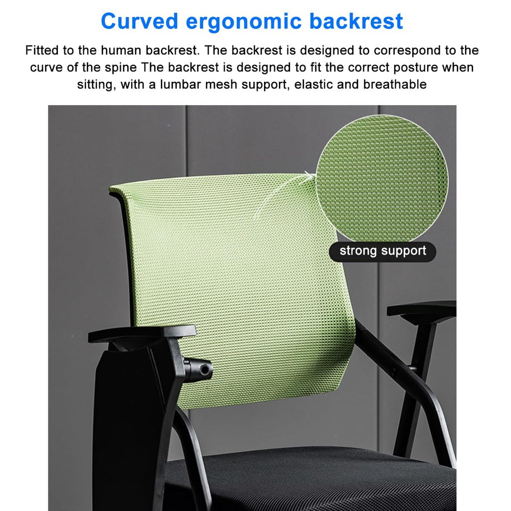 Foldable Mesh Office Chair with Writing Board H40000