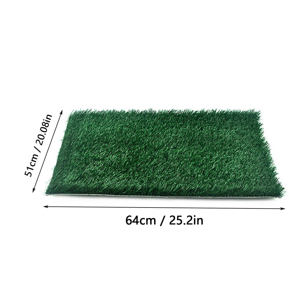 Dog Grass Pad with Tray, 25 x 20 inch O502