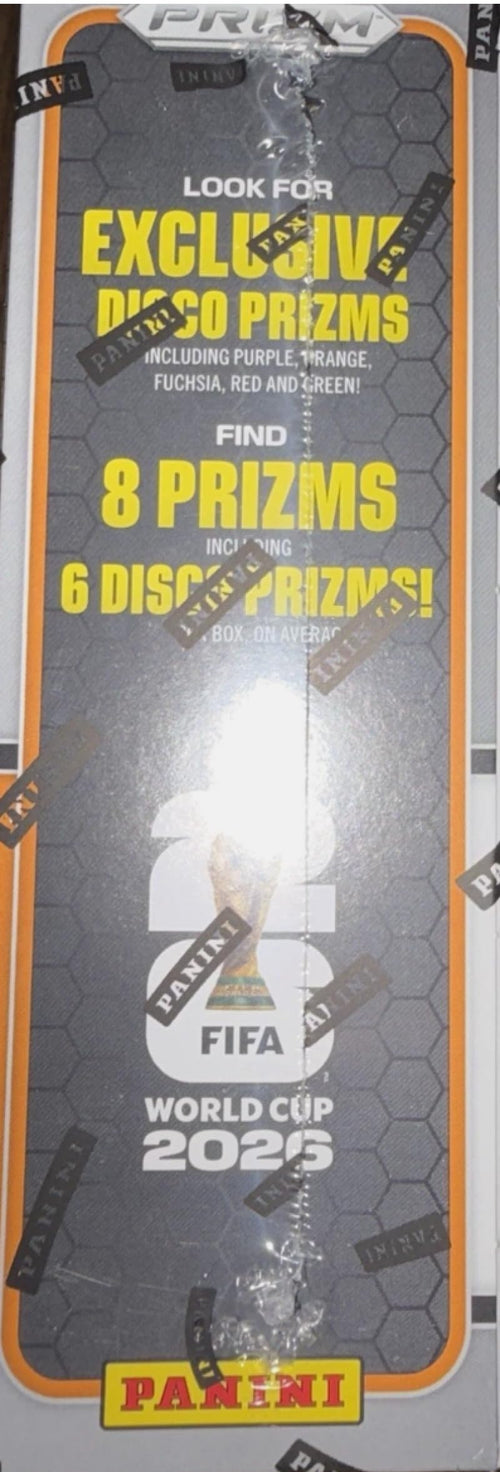 2026 Prizm FIFA World Cup Soccer Mega Box 42 Cards I225