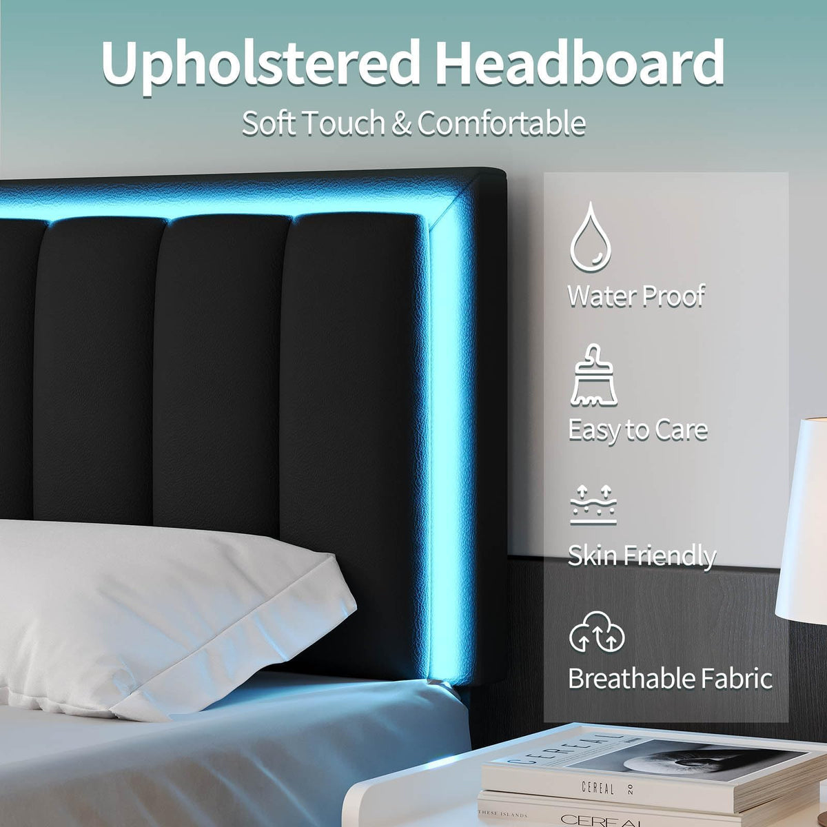 Twin Bed Frame with Headboard M334605