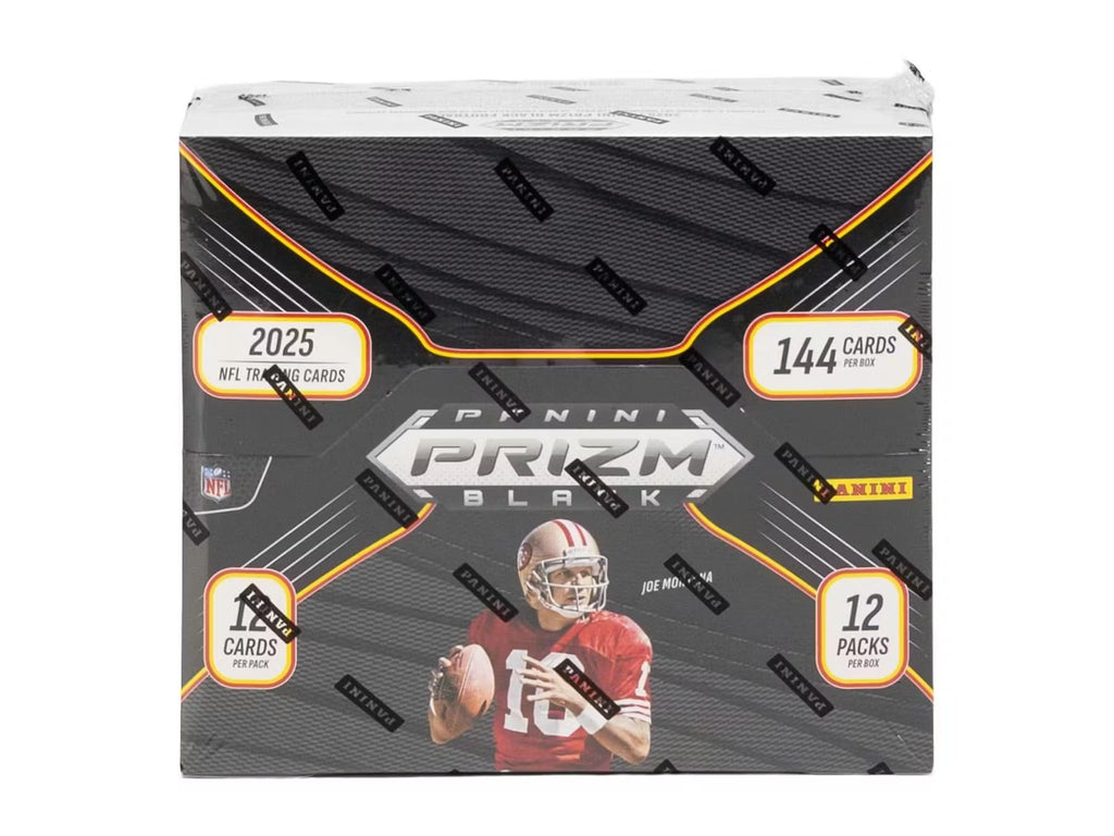 2025 Panini Prizm Black Football Trading Card Box I317440