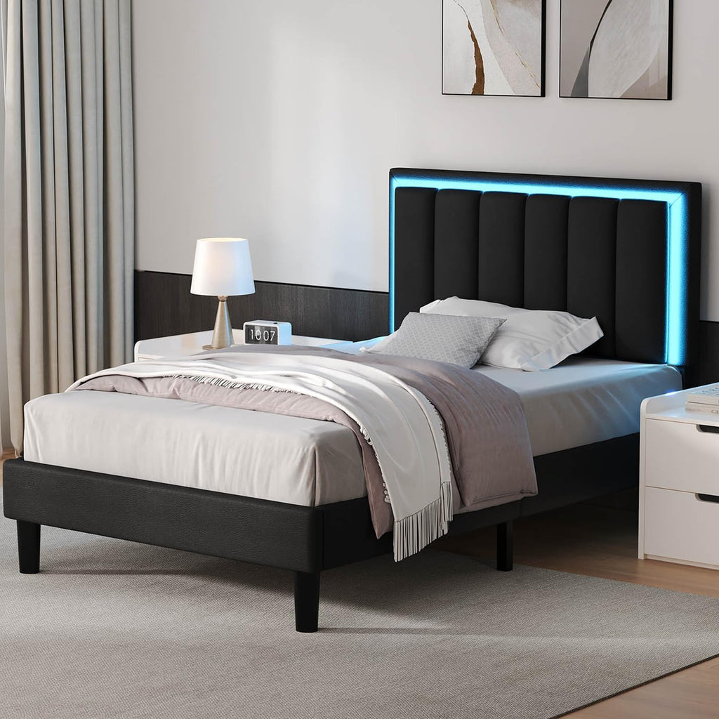 Twin Bed Frame with Headboard M334605