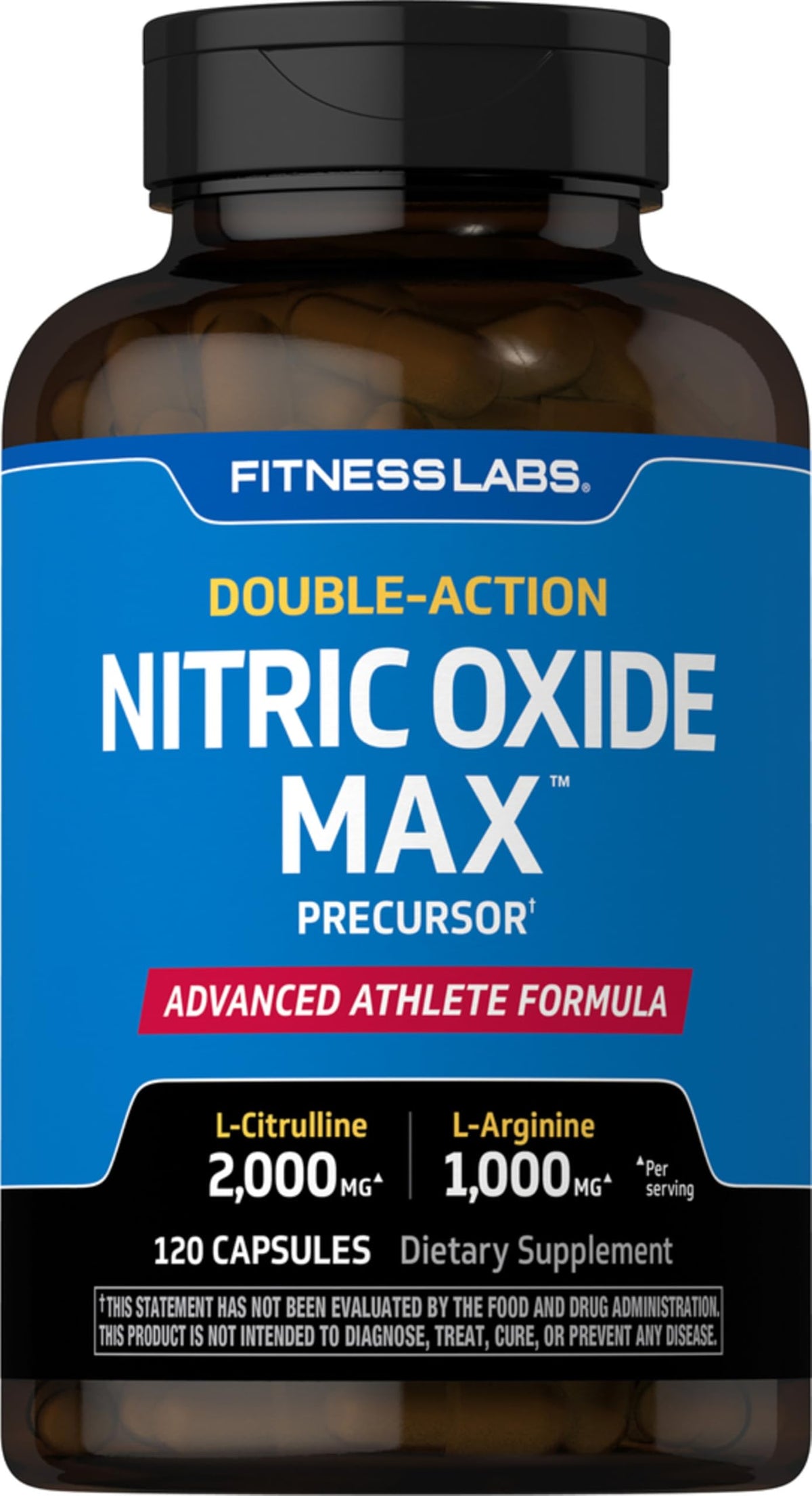 3000mg 120 Capsules Nitric Oxide Supplement with L Arginine and L Citrulline Q910