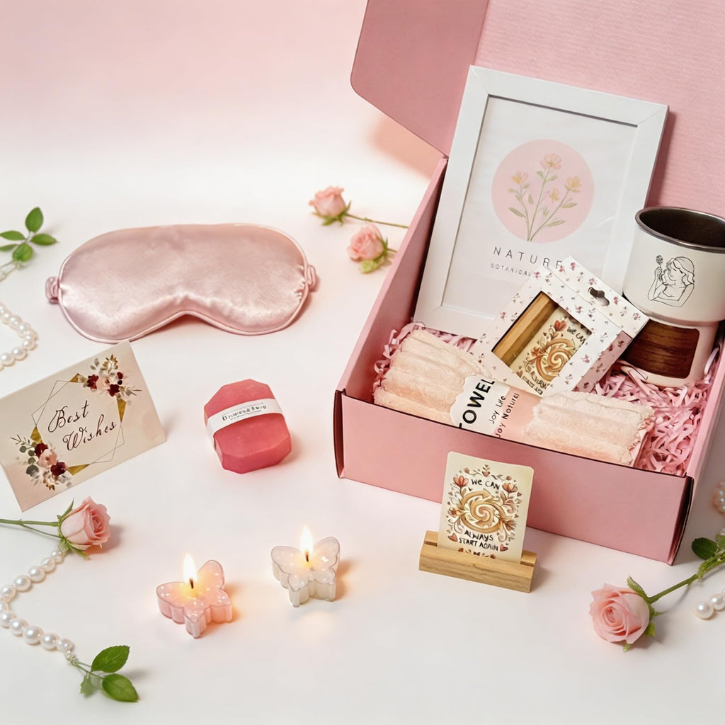 Pink Self Care Gift Set V8398