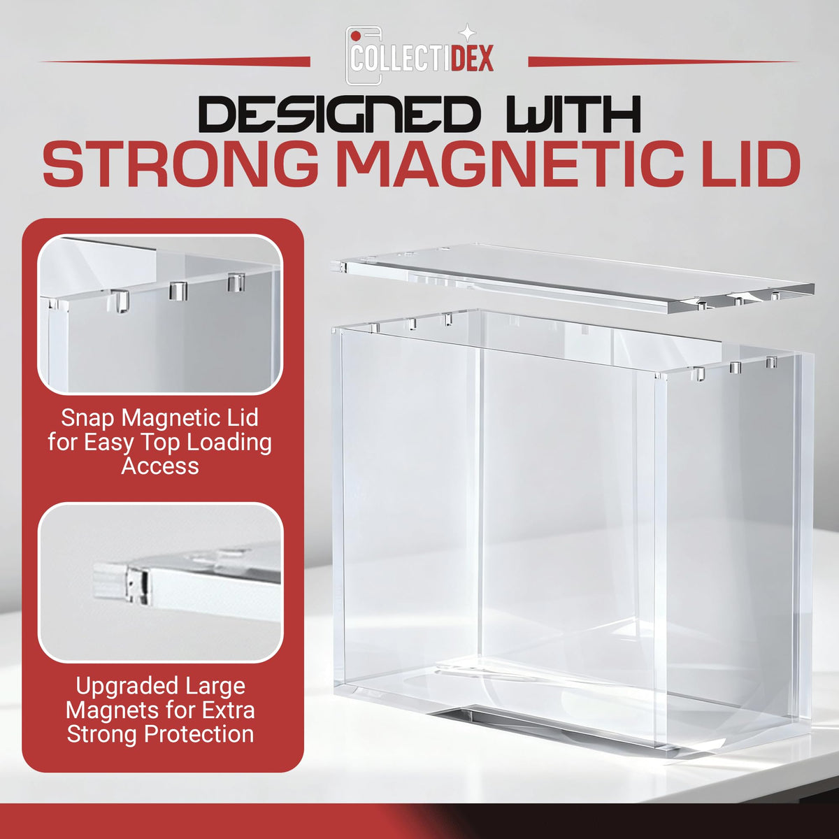 Acrylic Case Protector with Magnet Lid B2323