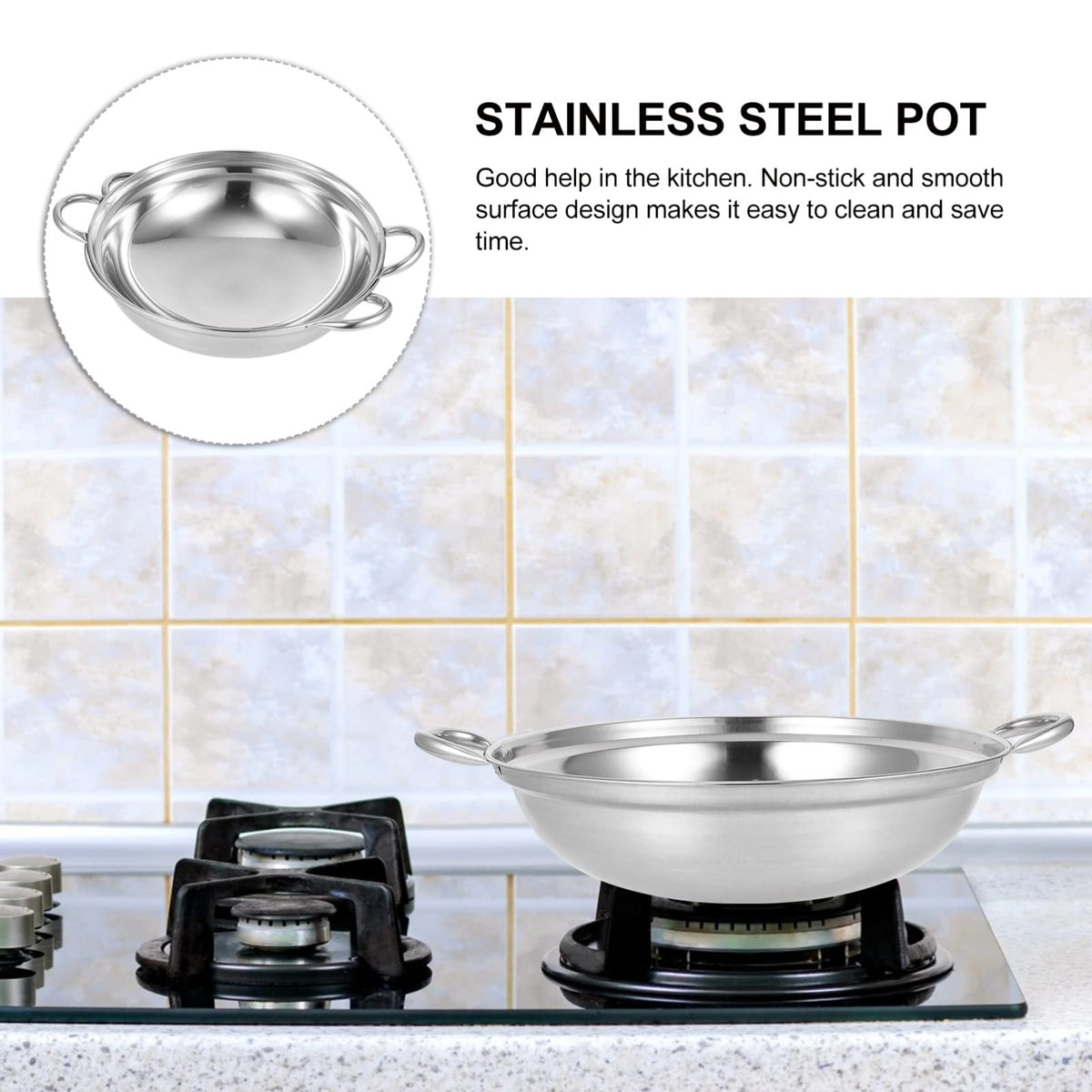 Stainless Steel Hot Pot U107389