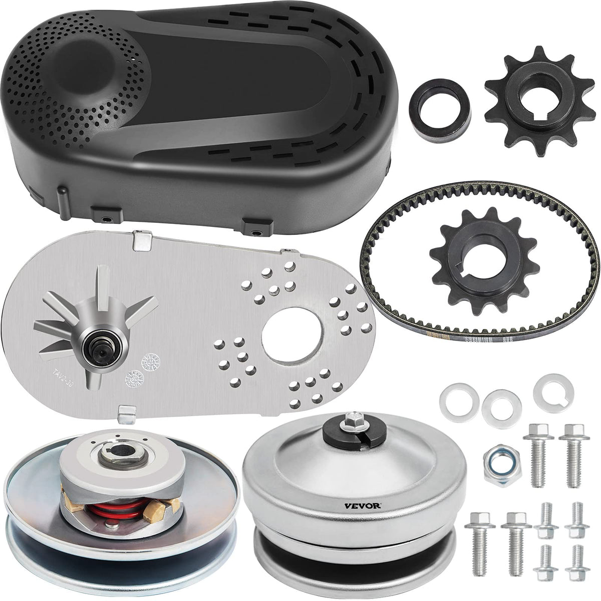 Go Kart Clutch 212CC 30 Series Mini Bike 10T #40 41 Chain and 12T #35 Replacement Set F3298