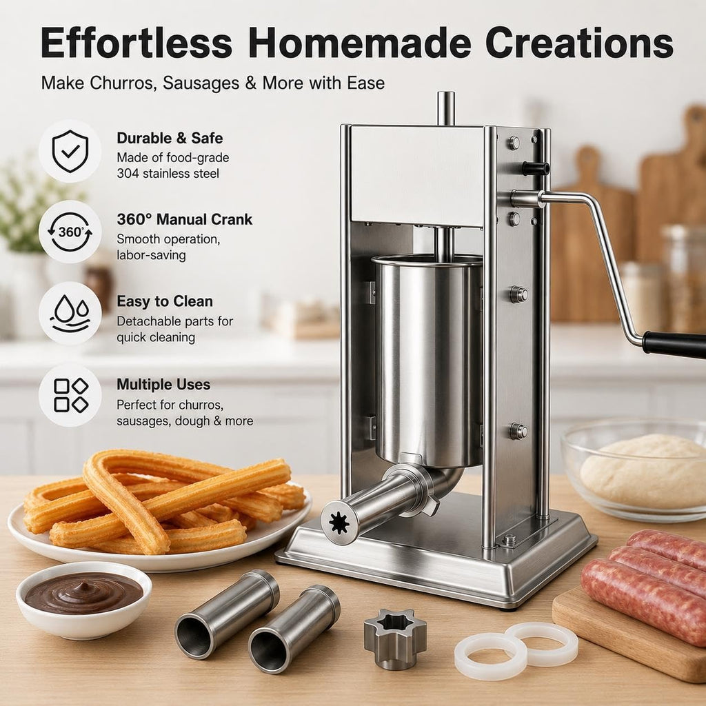 Churro Machine & Sausage Stuffer Combo J4850