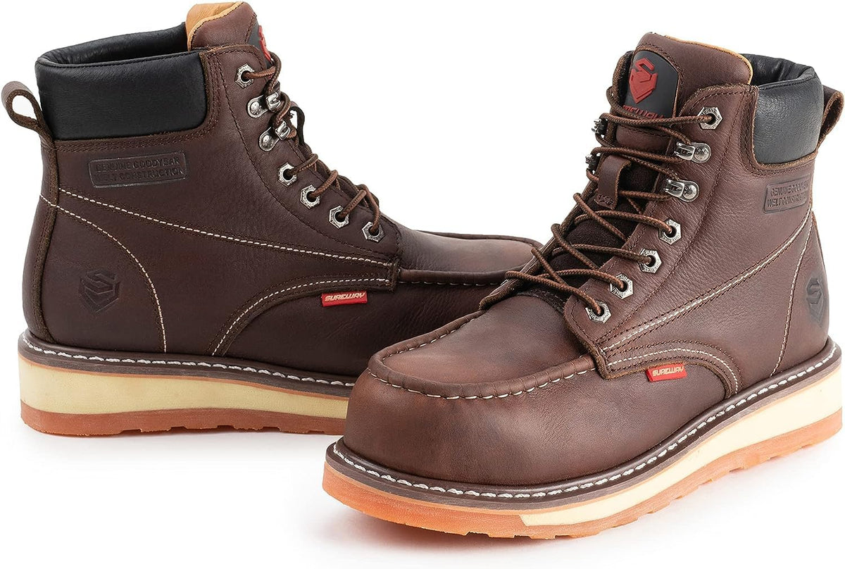 Heavy Duty Soft Composite Steel Toe Work Boots H26622