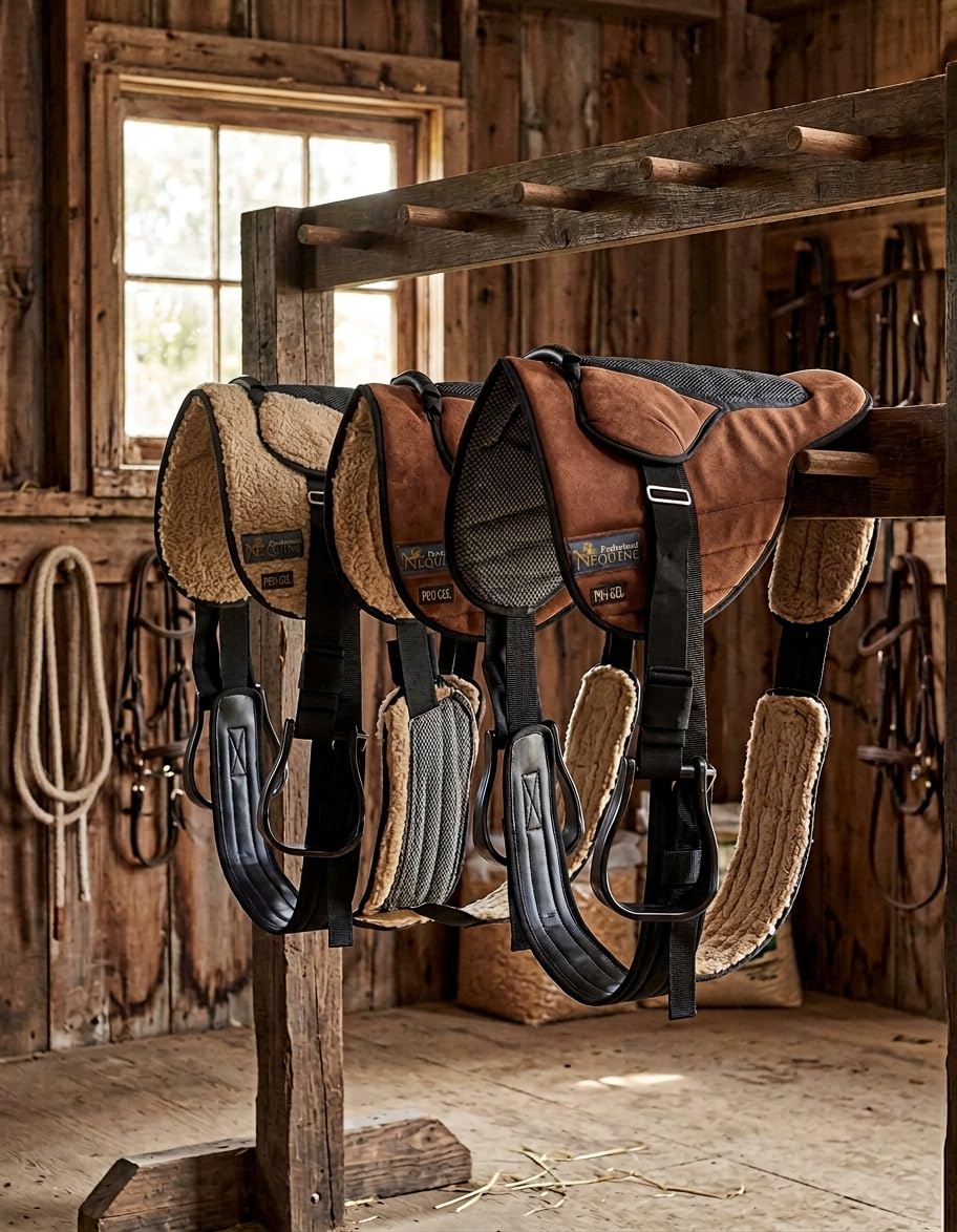 Lightweight Neoprene Padded Bareback Saddle Pad E30065
