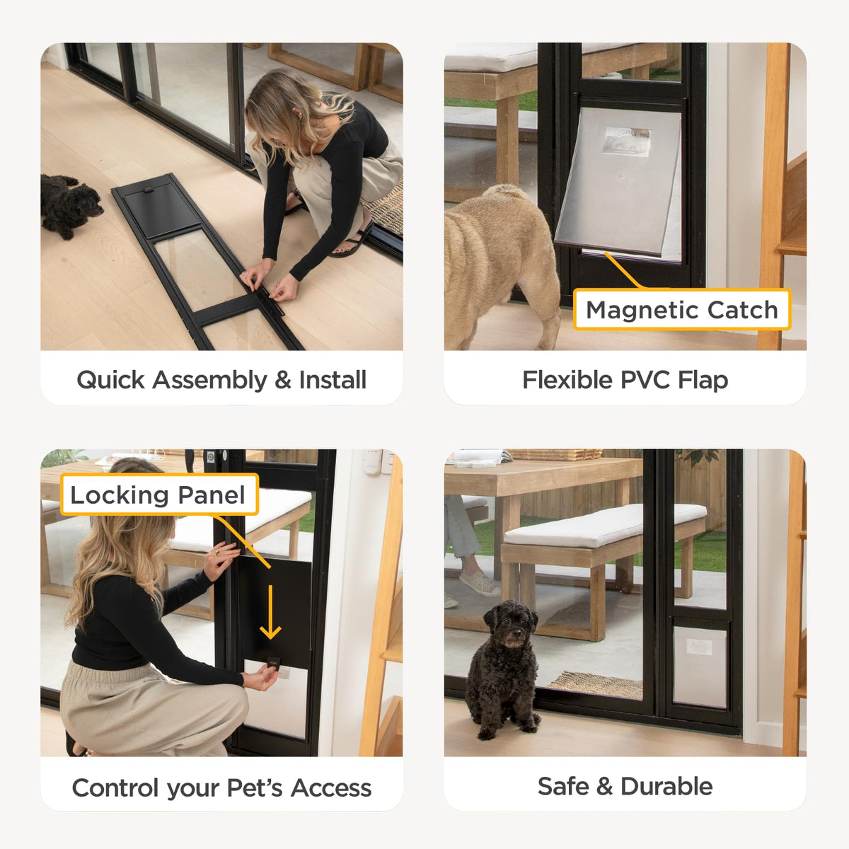 Dog Door for Sliding Glass Door O51069