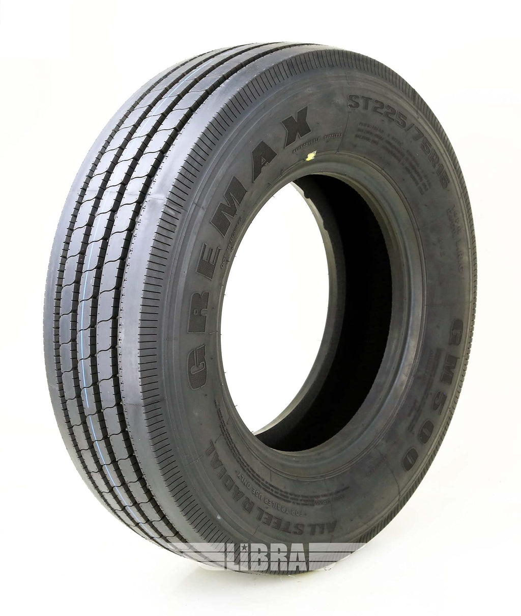 4 Heavy Duty Steel Trailer Tires 225/75R15 14 Ply F74507