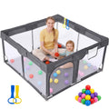 Dark Gray Baby Playpen C6960