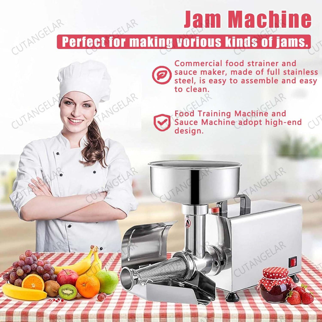Commercial Grade Electric Sauce Machine 450W with Large Hopper U447