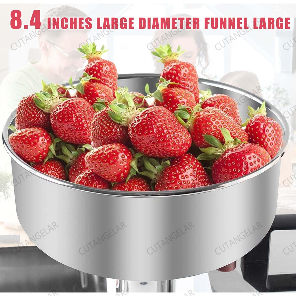 Commercial Grade Electric Sauce Machine 450W with Large Hopper U447