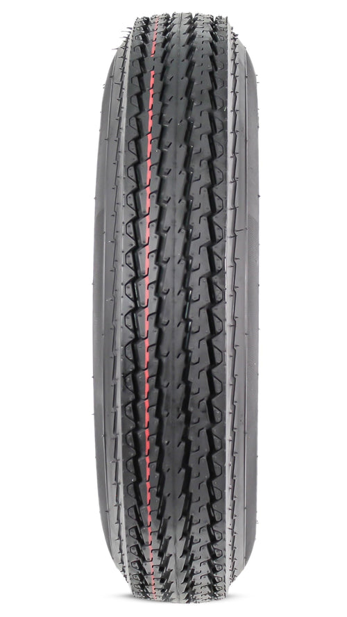 2-Pack 12 Inch Black 5 Lug Trailer Tire Rim Y9015