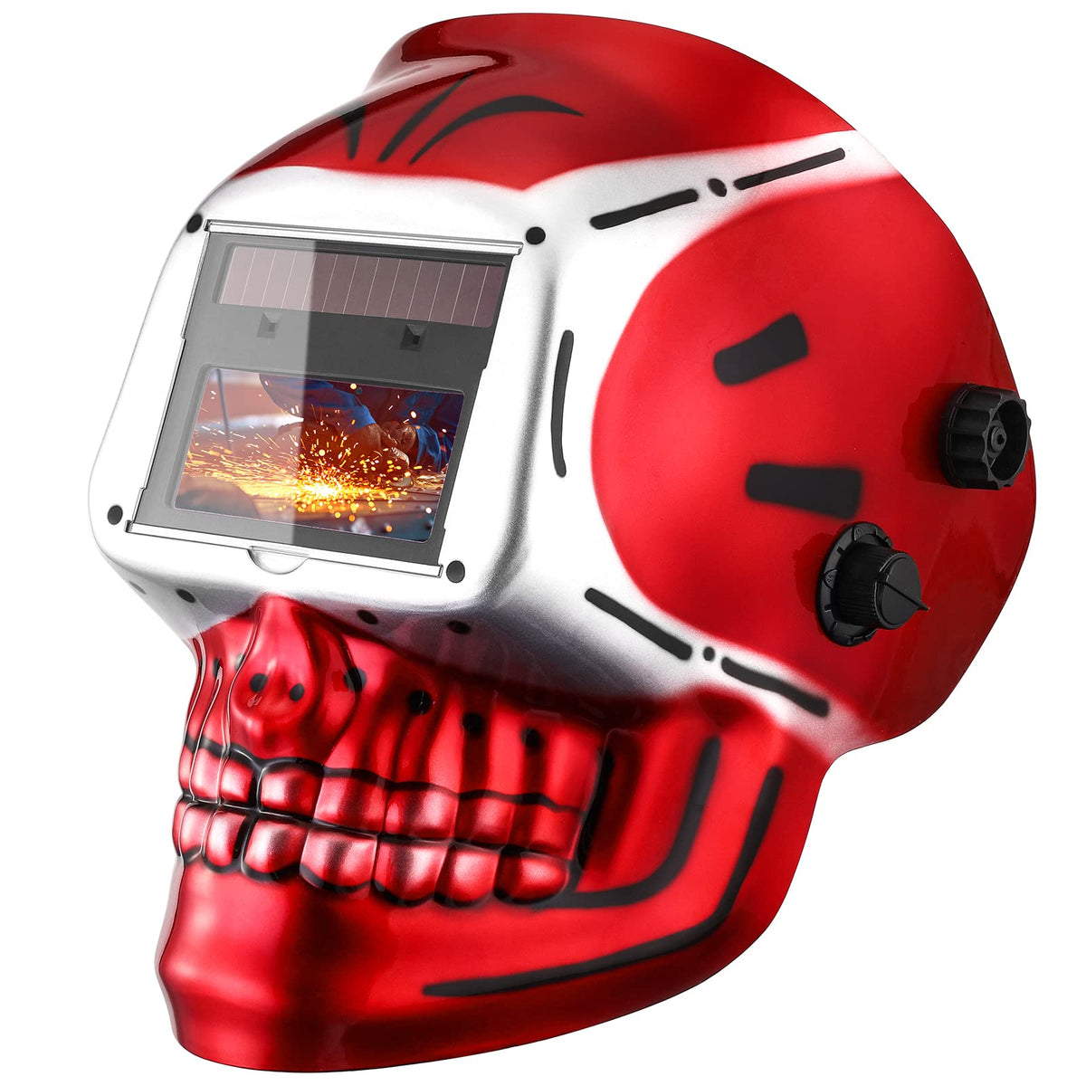 Auto Darkening Solar Powered Welding Helmet T6272