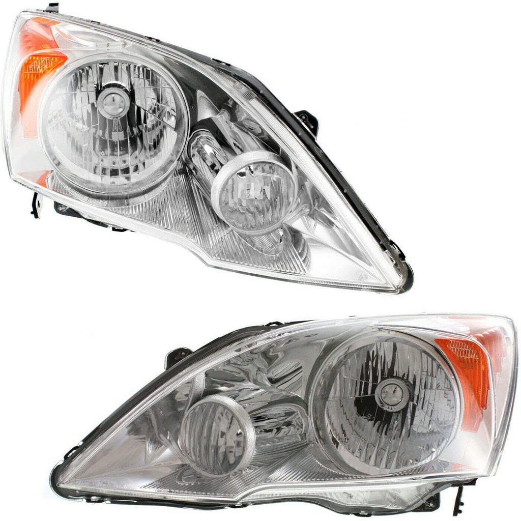 Headlight Left Right Clear Lens J553