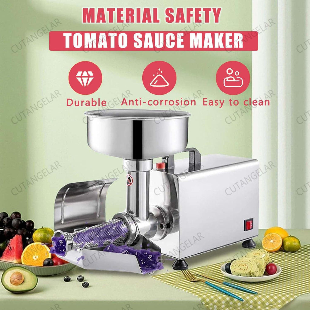 Commercial Grade Electric Sauce Machine 450W with Large Hopper U447