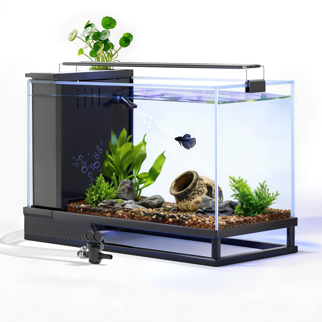 4 Gallon Aquarium Kit with Bottom Drainage D308511