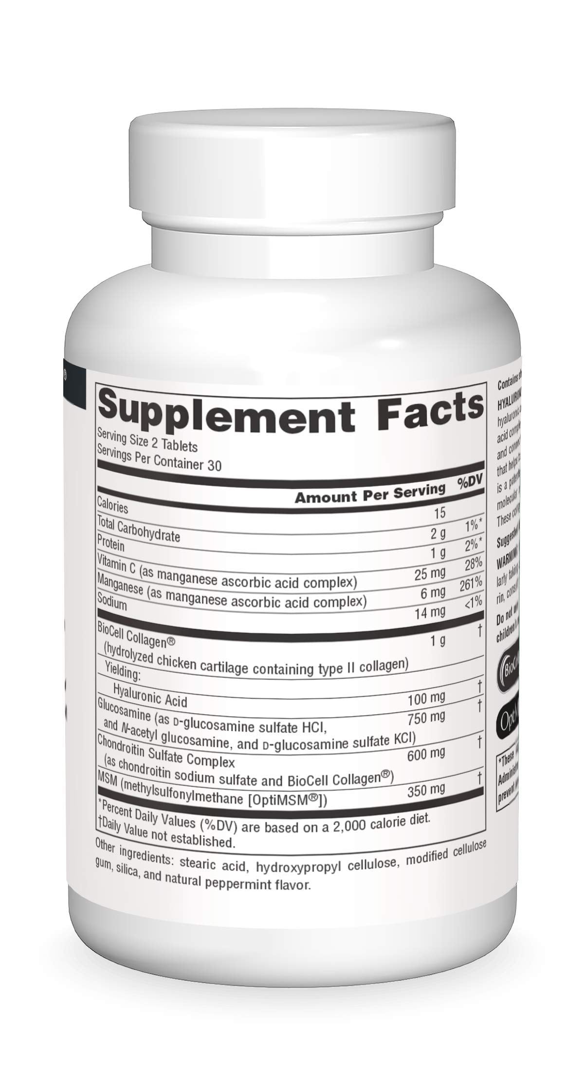 Hyaluronic Joint Complex 60 Tablets D37027