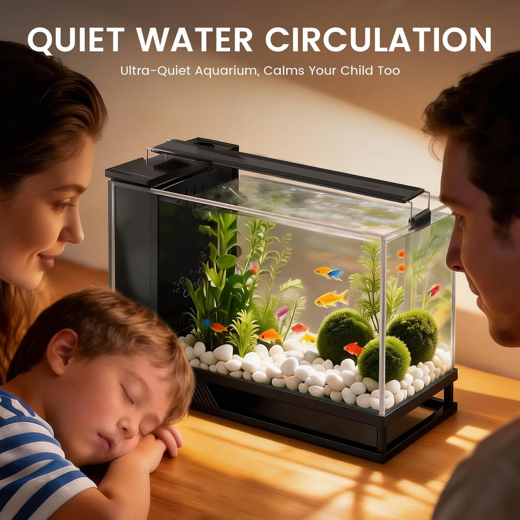 4 Gallon Aquarium Kit with Bottom Drainage D308511